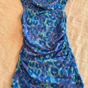 SAKS FIFTH AVENUE MESH TOP, SIZE M